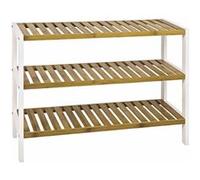 Étagère 3 Niveaux en Bambou "Stacy" 70cm Naturel Beige G