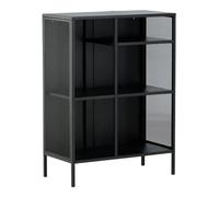 Étagère 3 Niveaux en Métal "Misha" 110cm Noir