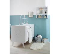 Etagère 3 niveaux LIGNE NUAGE blanc TU