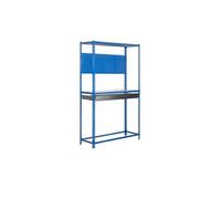 Simonrack Simonracing Box Megaplus 3/400 Kit d'Etagère Bleu/Galva