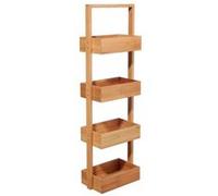 Étagère 4 cases en bambou 5five Incolore G