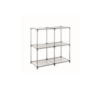 Etagère 4 cases gris