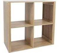 Étagère Modulable 4 Cases "Klaus" 66cm Marron