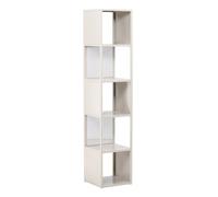 Étagère 5 Niveaux en Métal "Buenos Aires" 185cm Beige