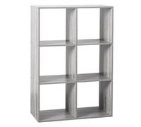 Étagère 6 cases Mix Atmosphera - Gris