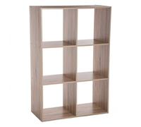 Étagère 6 Cases Mix Beige Atmosphera