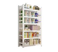 Étagère 6 Niveaux en Acier - Bibliothèque Modulable Profondeur 30/35/40cm for Bureau/Salon - Montage Facile Étagère Debout(6-Tier H183cm,W110-D35cm)