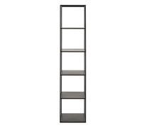 Étagère 6 Niveaux en Métal "Lovra" 180cm Noir
