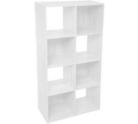 Etagère 8 cases Mix blanc 5five Blanc G