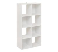 Étagère 8 Cases "Mix n'Modul" 134cm Blanc