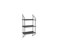 Étagère 90 cm en fer noir Sindre