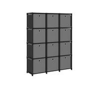 Etagère d'Affichage 5 Cubes Tissu Bibliothèque Rangement Organisateur vidaXL