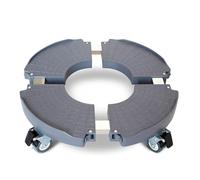 Étagère à avec roulettes, Support pour Pot de Fleurs - Étagère à avec Ajustement Fixe - Support Robuste pour à roulettes - Facile à déplacer - avec roulettes - Facile à