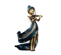 Étagère à bouteilles Comptoir vin de vin Girl Violin Girl Vin Accessoires de vin Multifonctionnelle Children's Room Art Ornements Un cadeau for les amateurs de vin (trois styles) Casier à Vin(A)
