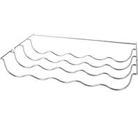 Bosch Étagère à bouteilles pour réfrigérateur 11010062 chromée compatible Siemens Neff 458 x 290,5 mm