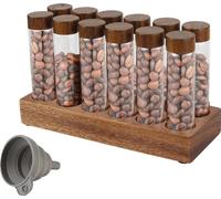 Etagère à café, Set de six pièces, Porte-bouteilles à espresso, 12PCS