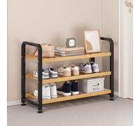 Étagère à chaussures à assembler et à installer, organisateur de chaussures, support de rangement pour chaussures pour placard étroit robuste, entrée, couloir, dortoir, coin, repose-pieds réglable (A