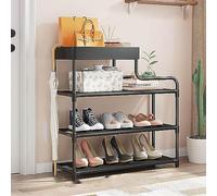 Étagère à chaussures autoportante, simple et multicouche, grande capacité pour entrée, chambre, salon, balcon - Armoire à chaussures polyvalente (options de couleur)