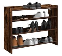 Étagère à chaussures chêne artisanal bois d'ingénierie vidaXL