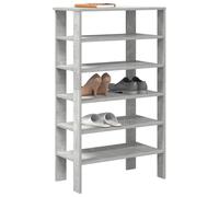Étagère à chaussures chêne sonoma 61x32x105cm bois d'ingénierie vidaXL