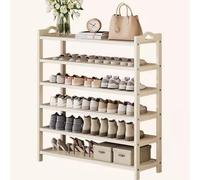 Étagère à chaussures d'angle multifonctionnelle pour économiser de l'espace vertical étroit Rangement à chaussures élégant pour la maison 80 x 98 cm