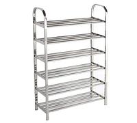 Étagère à chaussures en acier inoxydable - Extensible et empilable à 36 niveaux pour dortoirs, entrées et maisons - Solution de rangement durable et élégante avec 6100 commentaires