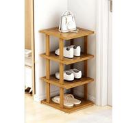Étagère à chaussures en bambou, armoire à chaussures pour espace étroit, étagères à chaussures verticales, rangement de chaussures, organisateur de chaussures empilable pour couloir, chambre à coucher