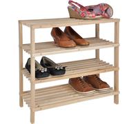 Étagère à chaussures en bois HELL - 4 étages