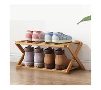 Étagère à chaussures en bois multicouche - Construction durable en bois massif, design peu encombrant, peut contenir plusieurs paires - Parfait for l'entrée, le placard ou l'organisation de la chambre