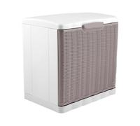 Stefanplast Armoire à chaussures Elegance rectangulaire en plastique Taupe