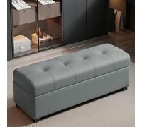 Étagère à chaussures multifonction moderne avec banc tapissé, 60 cm de rangement pour chambre à coucher ou couloir, solution de rangement élégante au bout du lit, design peu encombrant