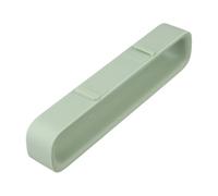 Étagère à chaussures murale avec bandes de suspension adhésives - Organiseur gain de place pour salle de bain, derrière une porte ou côté d'armoire (24 x 5,2 x (vert)