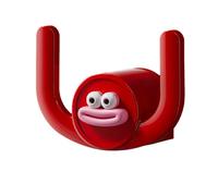 Étagère à chaussures murale - Désencombrez sans effort, crochets auto-adhésifs, étagère murale pour pantoufles à bouche de saucisse de dessin animé | Organisateur de chaussures de maison pour manteau,