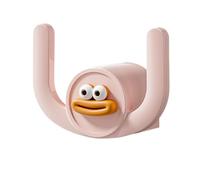 Étagère à chaussures murale - Désencombrez sans effort, crochets auto-adhésifs, étagère murale pour pantoufles à bouche de saucisse de dessin animé | Organisateur de chaussures de maison pour manteau,