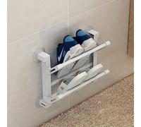 Étagère à chaussures murale pliable - Solution de rangement peu encombrante pour une maison efficace et une vie sans encombrement - Chaussures cachées pour entrée et placard