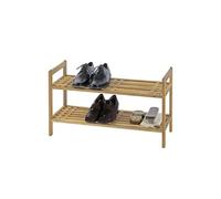 - Etagère à chaussures Norway - L. 69 x H. 40,5 cm - Marron noix