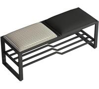 Étagère à chaussures, organisateur, banc à chaussures, niveau d'entrée, étagère à chaussures, banc rembourré en métal, étagère à chaussures, maison, chambre à coucher, organisateur de chaussures,