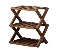 Étagère à chaussures | Organiseur d'économie d'espace pliable | Étagère à chaussures en bois | pour les étudiants en famille, les adultes, les hommes, les femmes, l'étude de bureau à domicile