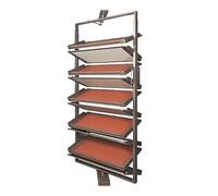 Étagère à chaussures pivotante pour entrée, rangement dissimulé à fermeture douce, accessoire de mode pour une entrée organisée et une gestion efficace des chaussures
