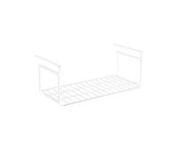 Étagère à chaussures pliable en métal à plusieurs niveaux | Organiseur robuste et peu encombrant pour placard, entrée et couloir | Assemblage sans outils (blanc, taille M)