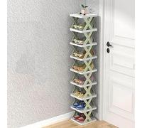 Étagère à chaussures pliable multi-couches pour économiser de l'espace pour les zones étroites Sto Solut créatif pour placards et couloirs Idéal pour les petits et les petits