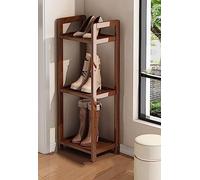 Étagère à chaussures pour placard, salle de bain, balcon - Économie d'espace en bois