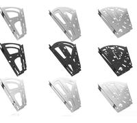 Étagère à chaussures rabattable en acier inoxydable robuste et construction en acier laminé à froid pour une utilisation silencieuse et un rangement efficace des chaussures dans les armoires (B)