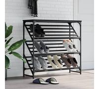 Étagère à Chaussures Rangement Entrée Sonoma Gris Bois d'Ingénierie vidaXL