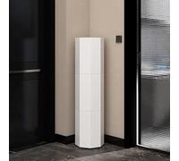 Étagère à chaussures rotative à 360° - Autonome Fermé Chaussure Design Octogonale Élégant Tour à Chaussures d'Angle Rangement Facile Dimensions : 35 x 35 x 210 cm, Élégant et Fonctionnel