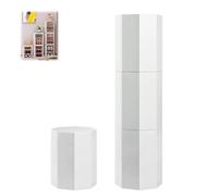 Étagère à chaussures rotative à 360° - Organiseur peu encombrant pour couloir, chambre à coucher et salon, support de rangement à chaussures à 9 niveaux