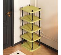 Étagère à chaussures, solution de rangement verticale pour placard, design peu encombrant pour l'organisation de la maison