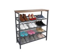 Étagère à chaussures, support à chaussures, organiseur, valet industriel