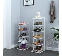 Étagère à chaussures verticale peu encombrante pour salon, chambre à coucher, placard, entrée - Solutions de rangement élégantes pour la maison