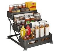 Étagère à condiments de cuisine | Support de rangement for condiments | Organisateurs et rangement for condiments